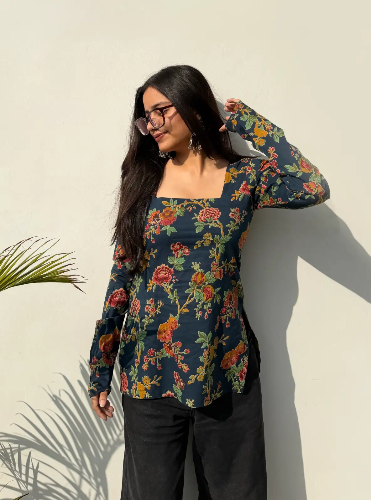 Madhubala Square Neck Kurti