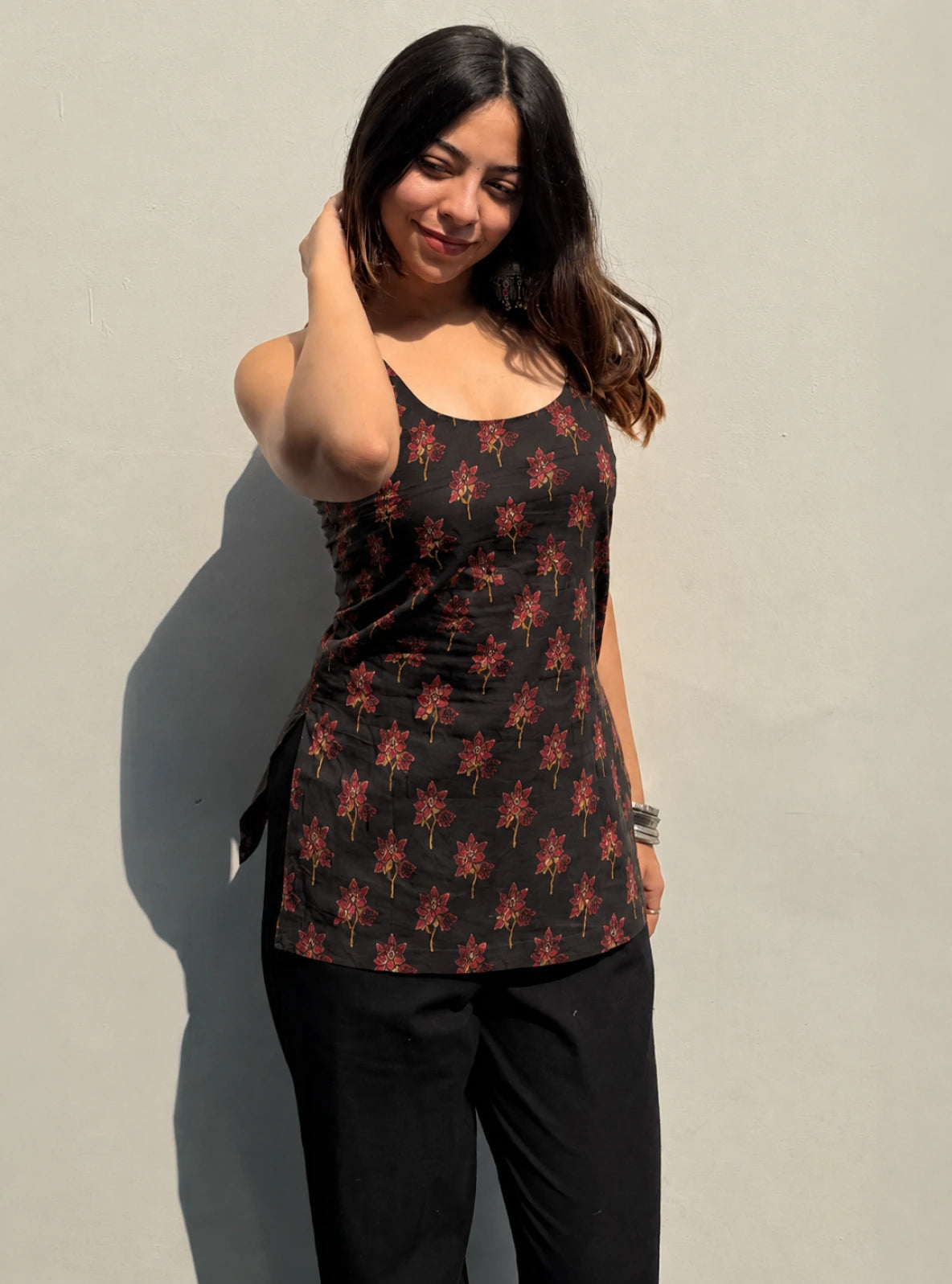 Arya Short Sleeveless Kurti