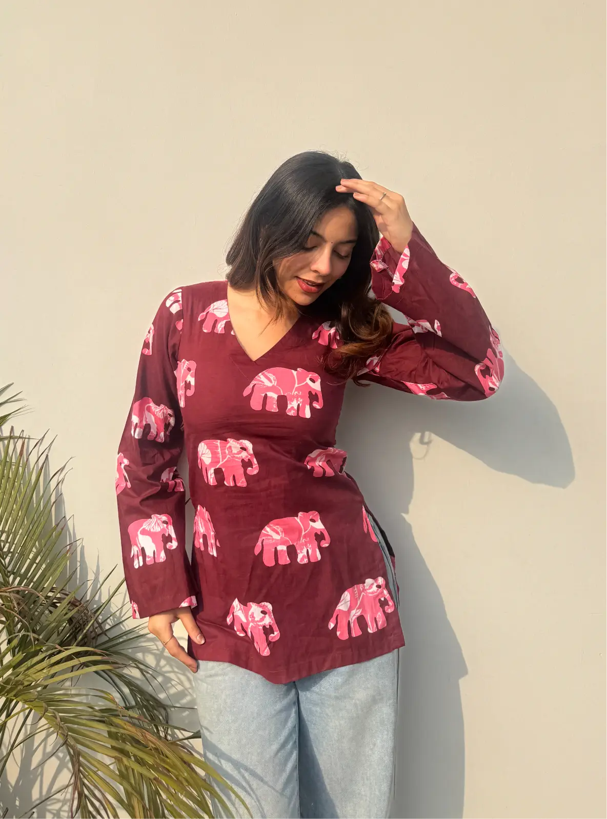 Izhaar Bell Sleeves Kurti