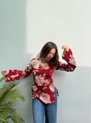Puchka Pataka Bell Sleeves Kurti by Evara