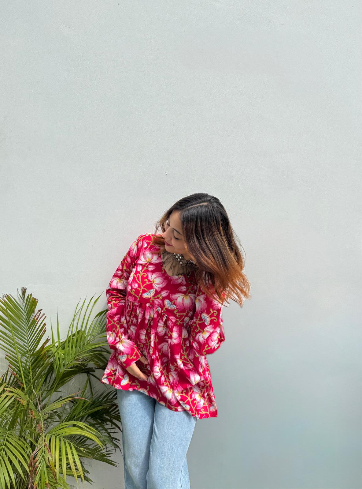 Sobo Sakhi Flared Kurti by Evara