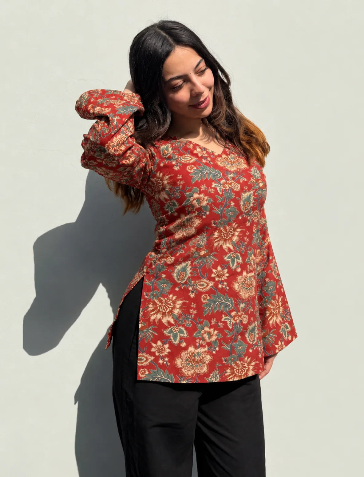 Laila Bell Sleeves Kurti