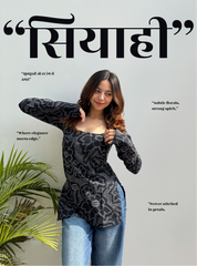 Sihayi Straight Sleeves Kurti by Evara