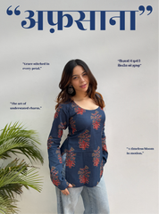 Afsana Straight Sleeves Kurti by Evara