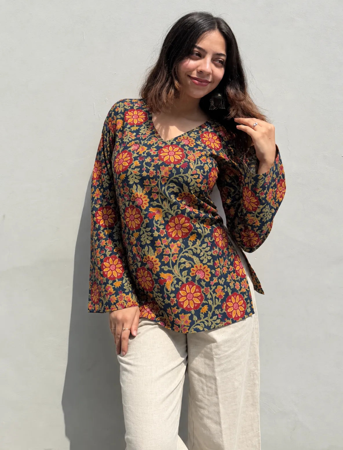 Anvita Bell Sleeves Kurti
