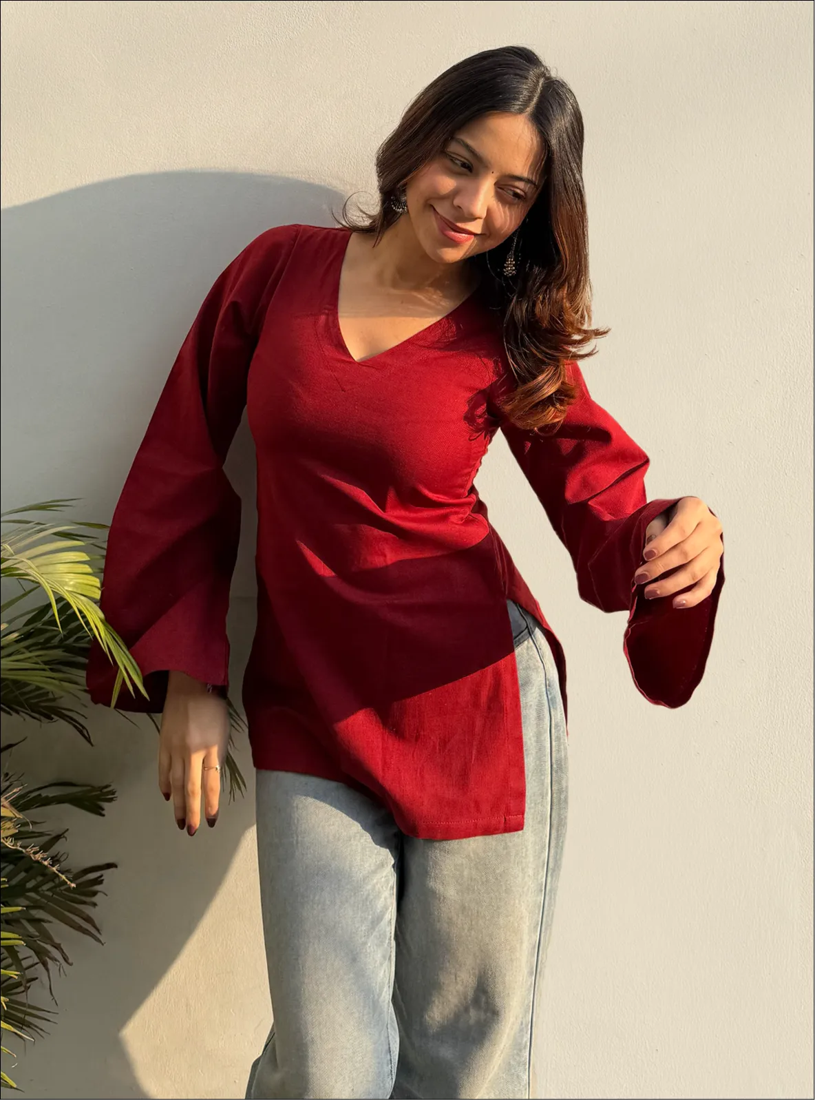 Bulbul Bell Sleeves Kurti
