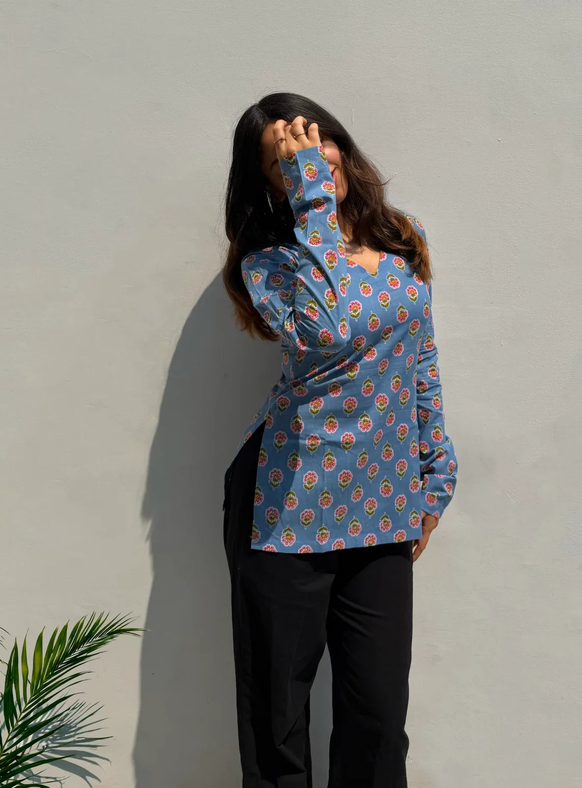 Savera Straight Sleeves Kurti