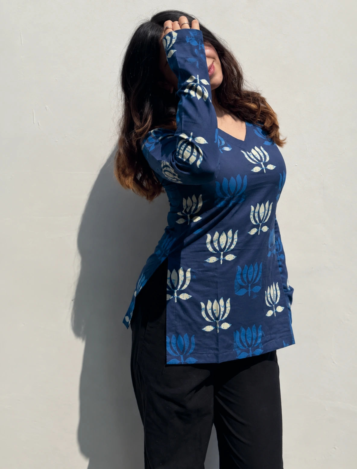 Jhoom Straight Sleeves Kurti
