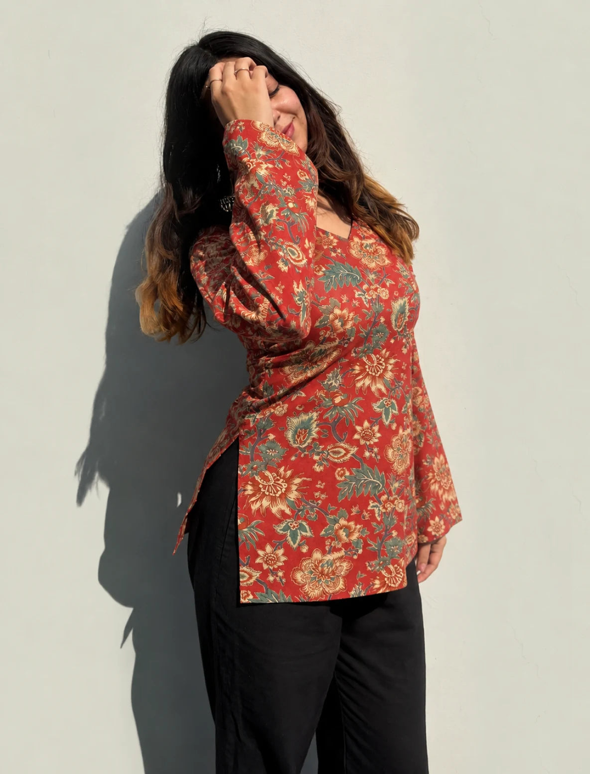 Laila Bell Sleeves Kurti