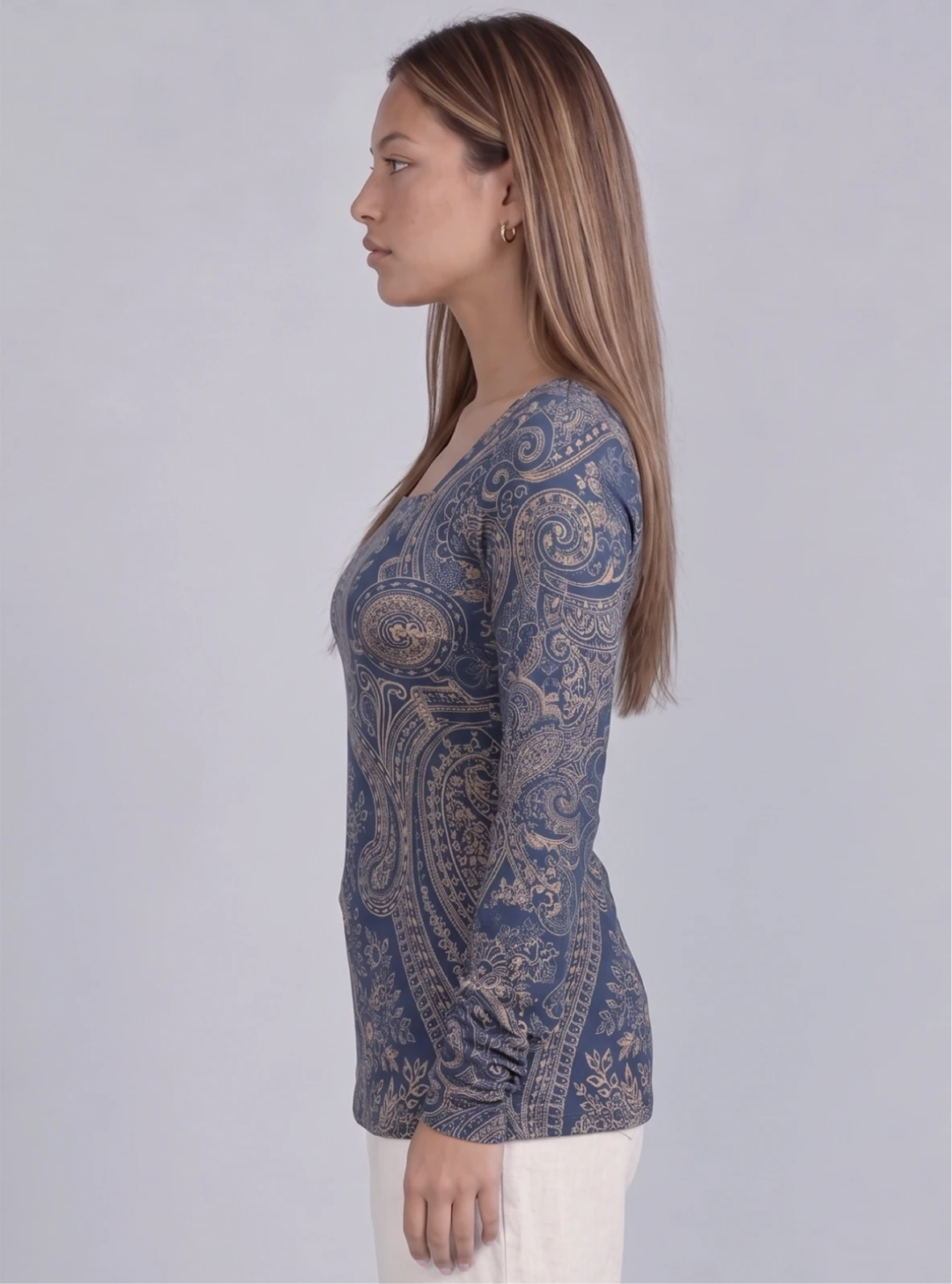 Smita Square Neck Kurti