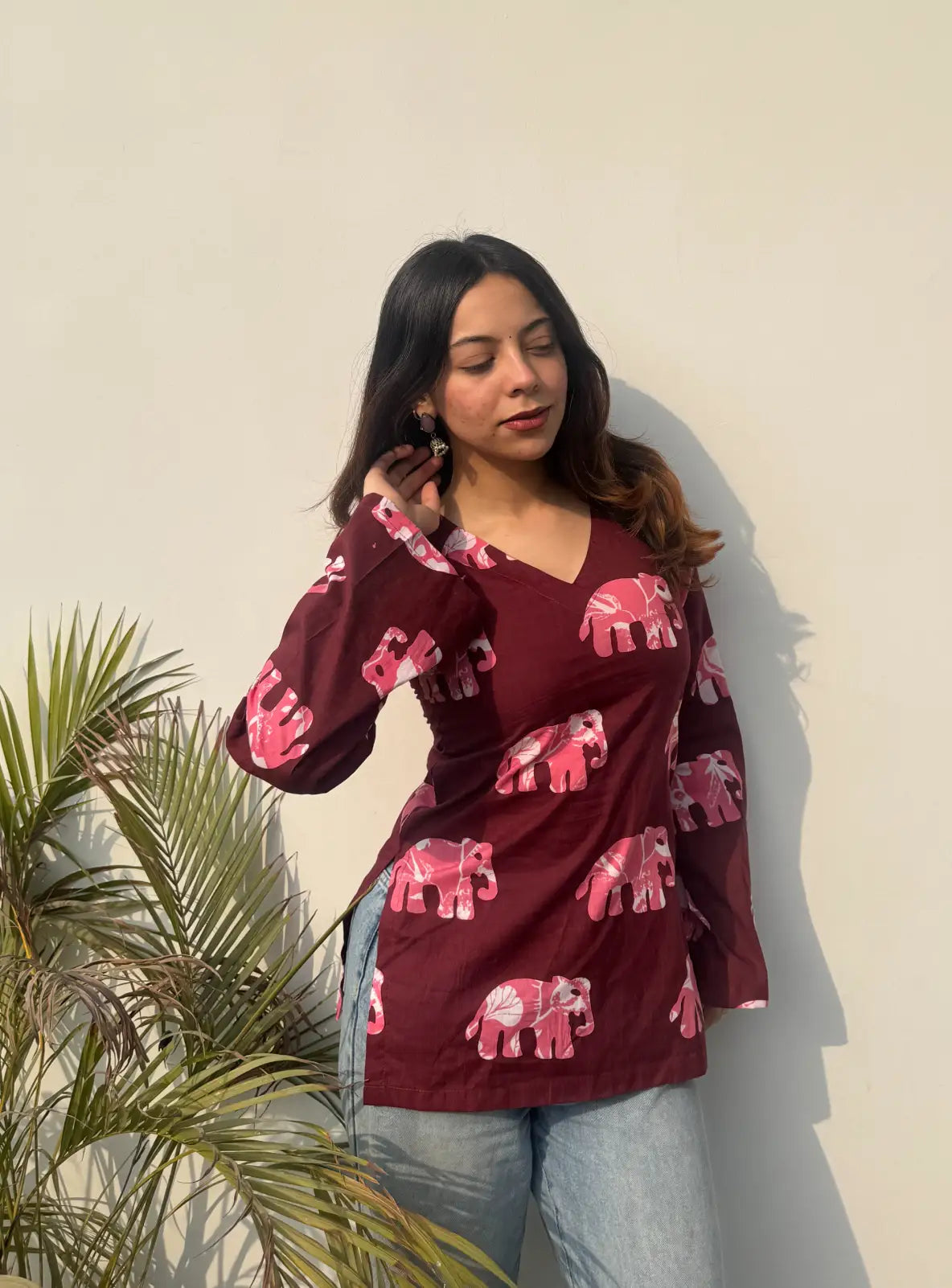 Izhaar Bell Sleeves Kurti