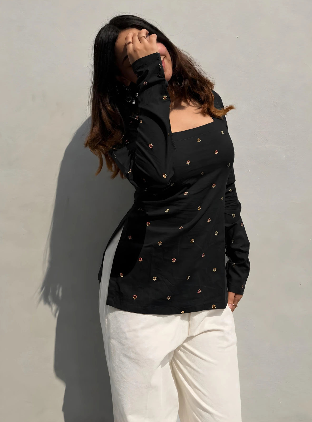 Kashish Corset Back Full Sleeves Kurti