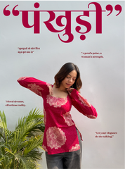 Pankhudi Straight Sleeves Kurti by Evara