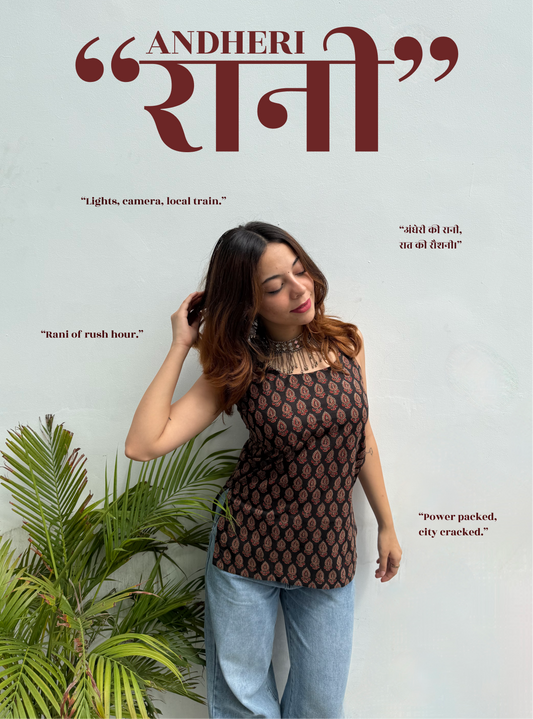 Andheri Rani Short Kurti by Evara