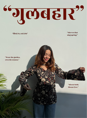 Gulbahaar Bell Sleeves Kurti by Evara