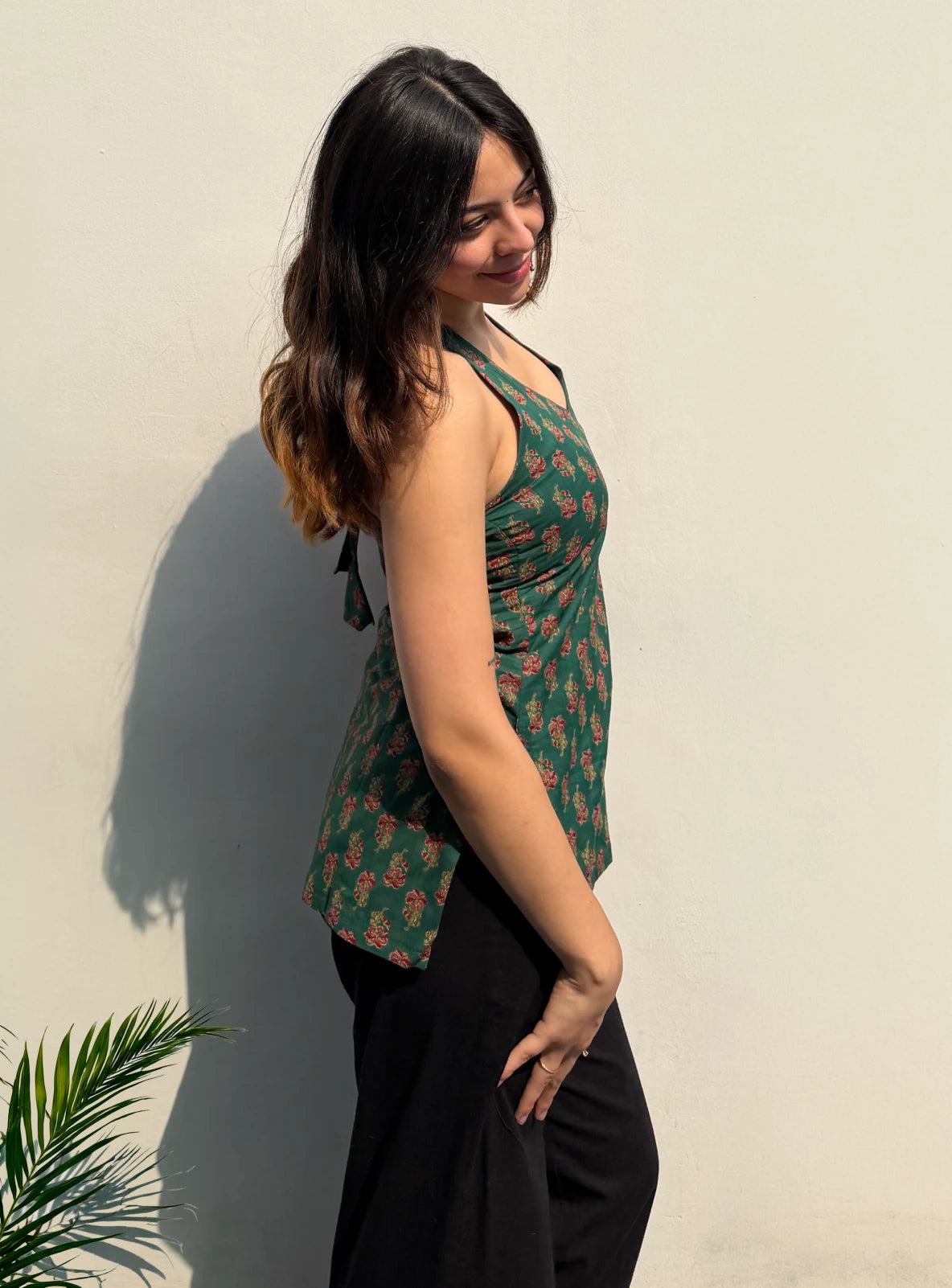 Sabaa Halter Neck Kurti