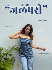 Juhu Jalpari Short Kurti by Evara
