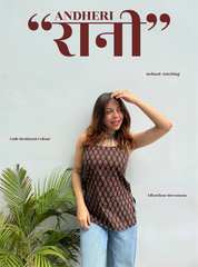 Andheri Rani Short Kurti by Evara