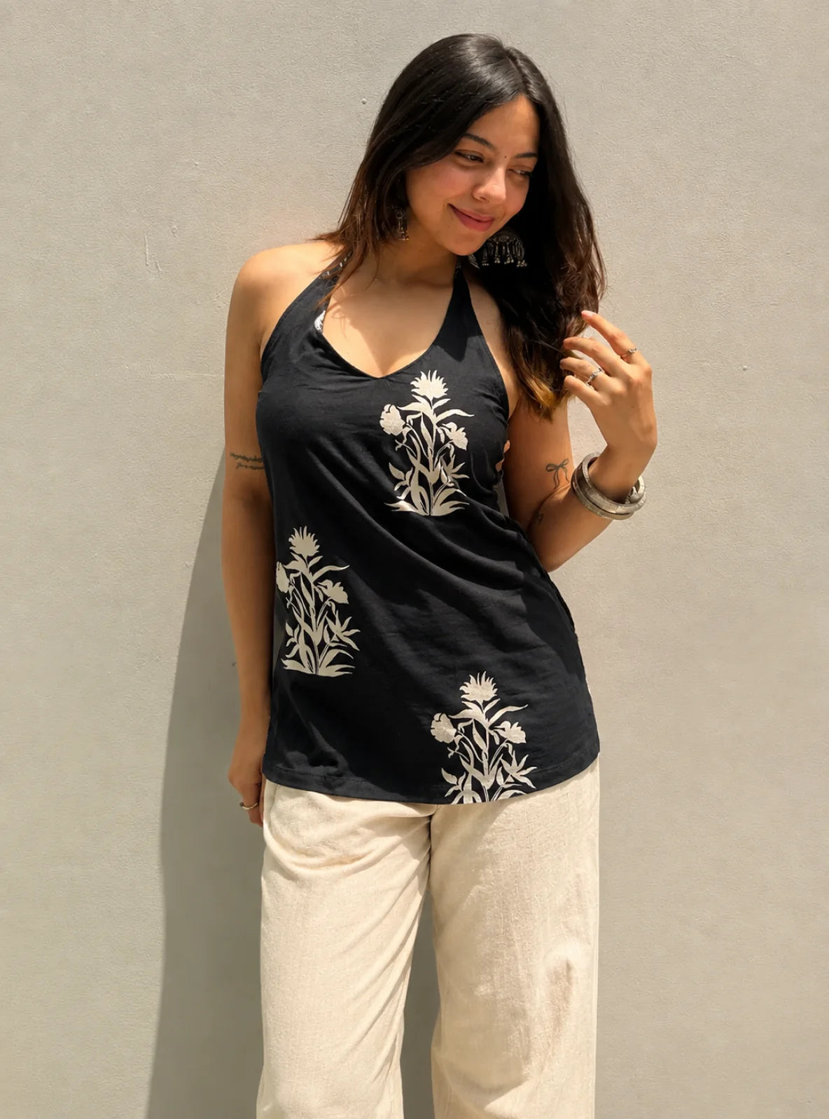 Ira Halter Neck Kurti
