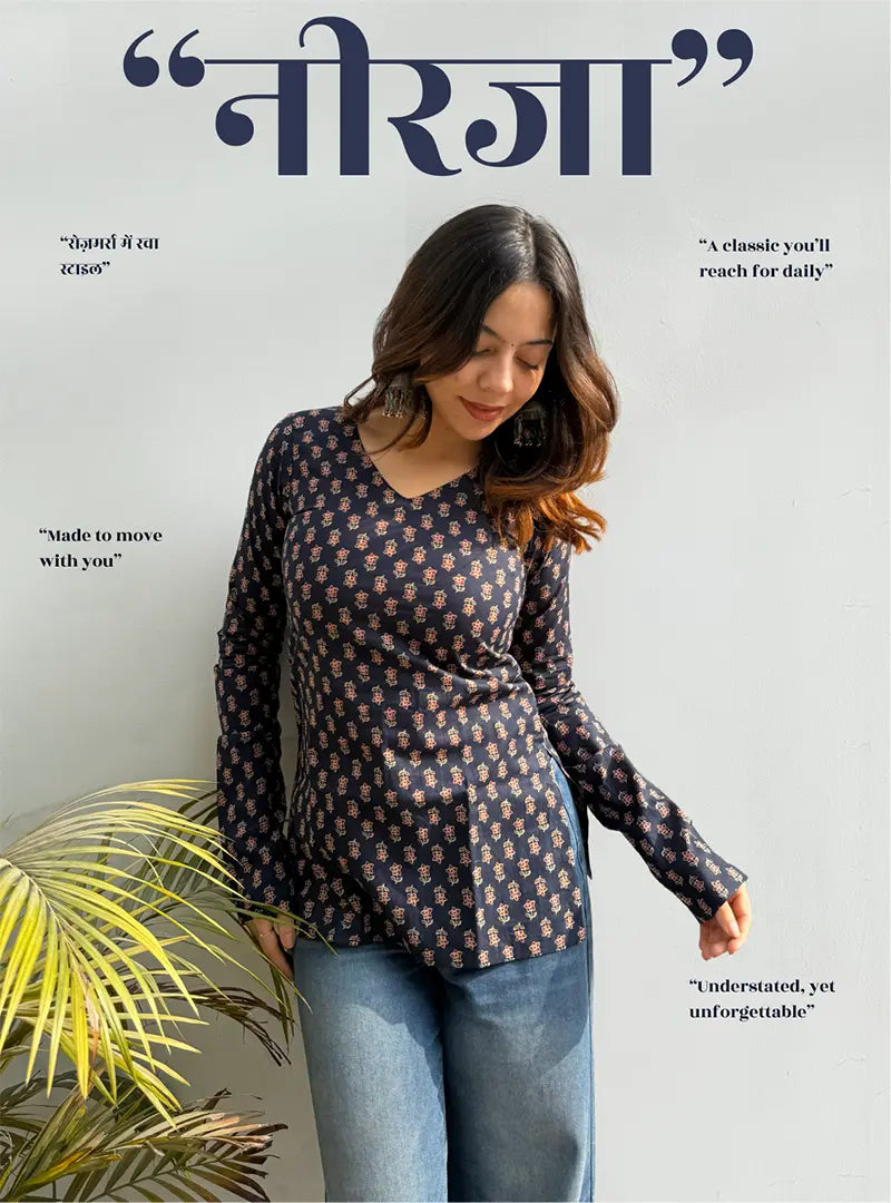 Neerja Straight Sleeves Kurti