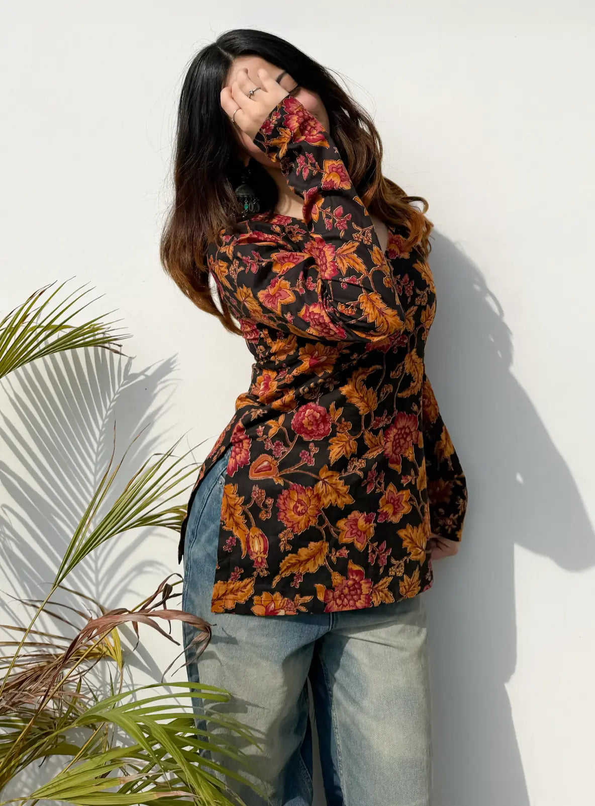 Mehfooz Straight Sleeves Kurti