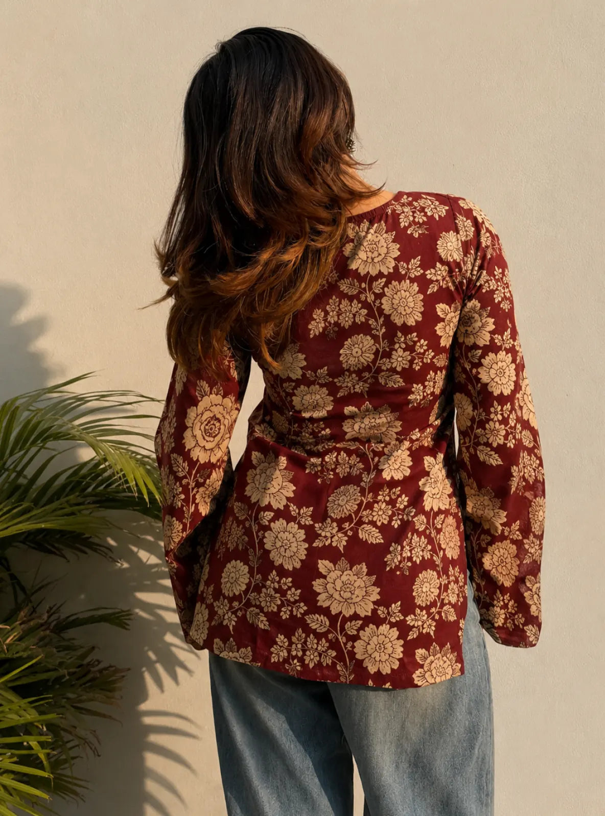 Marham Bell Sleeves Kurti