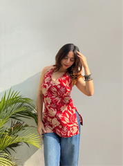 Rasiya Halter Neck Kurti by Evara