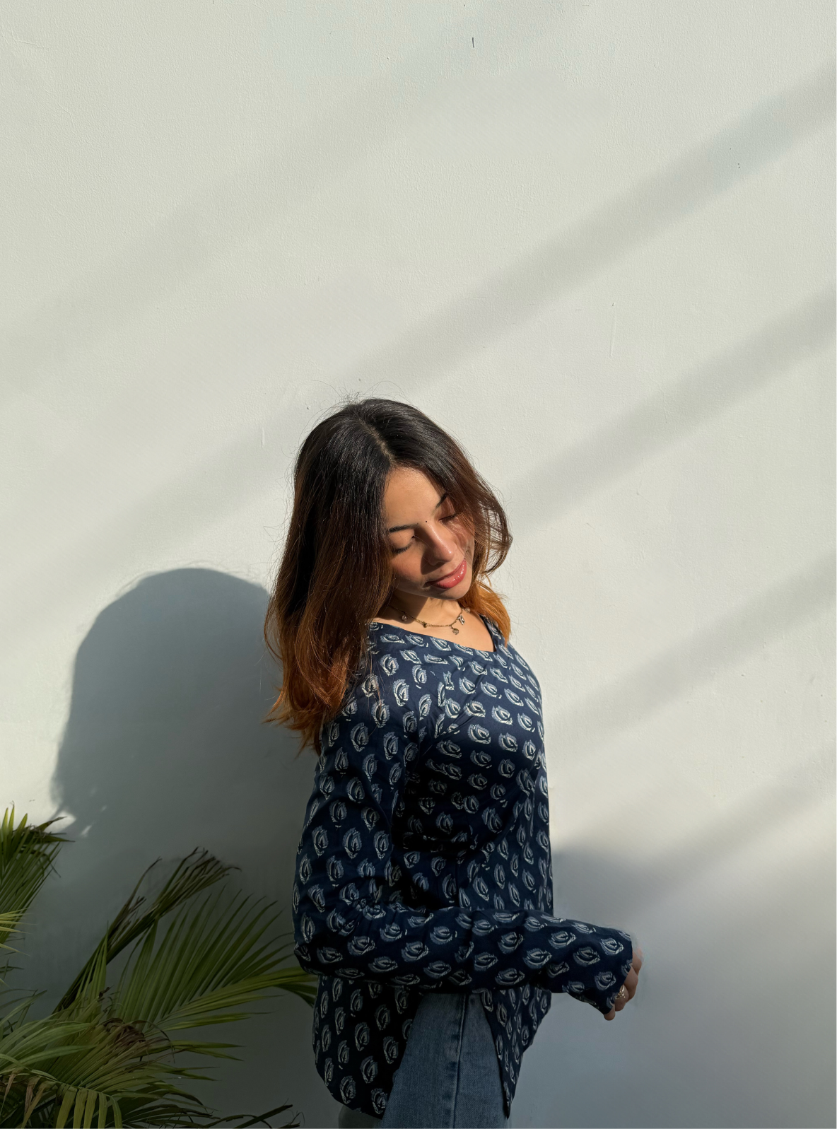 Neel Nawaabi Straight Sleeves Kurti by Evara