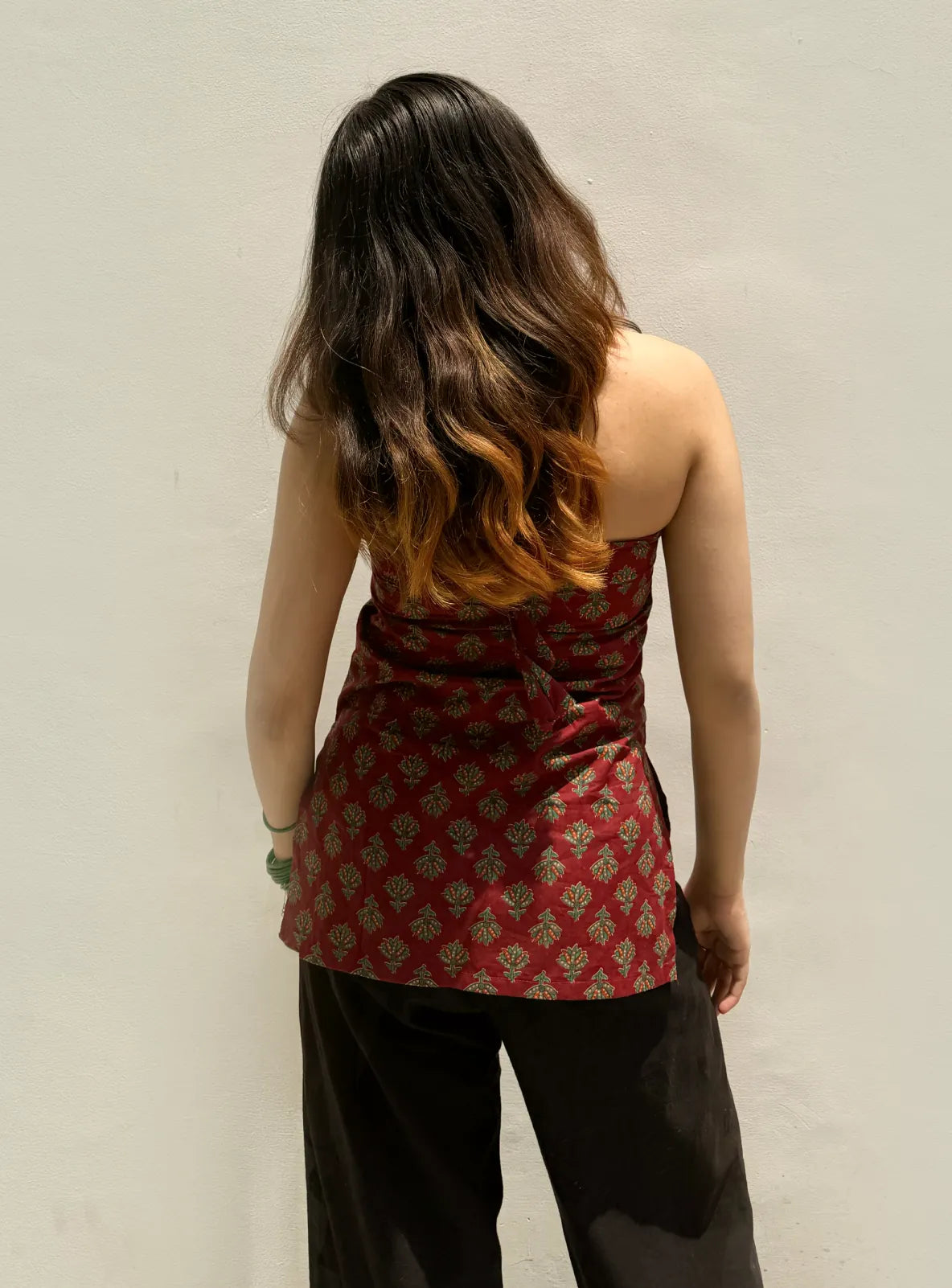 Mirchi Halter Neck Kurti
