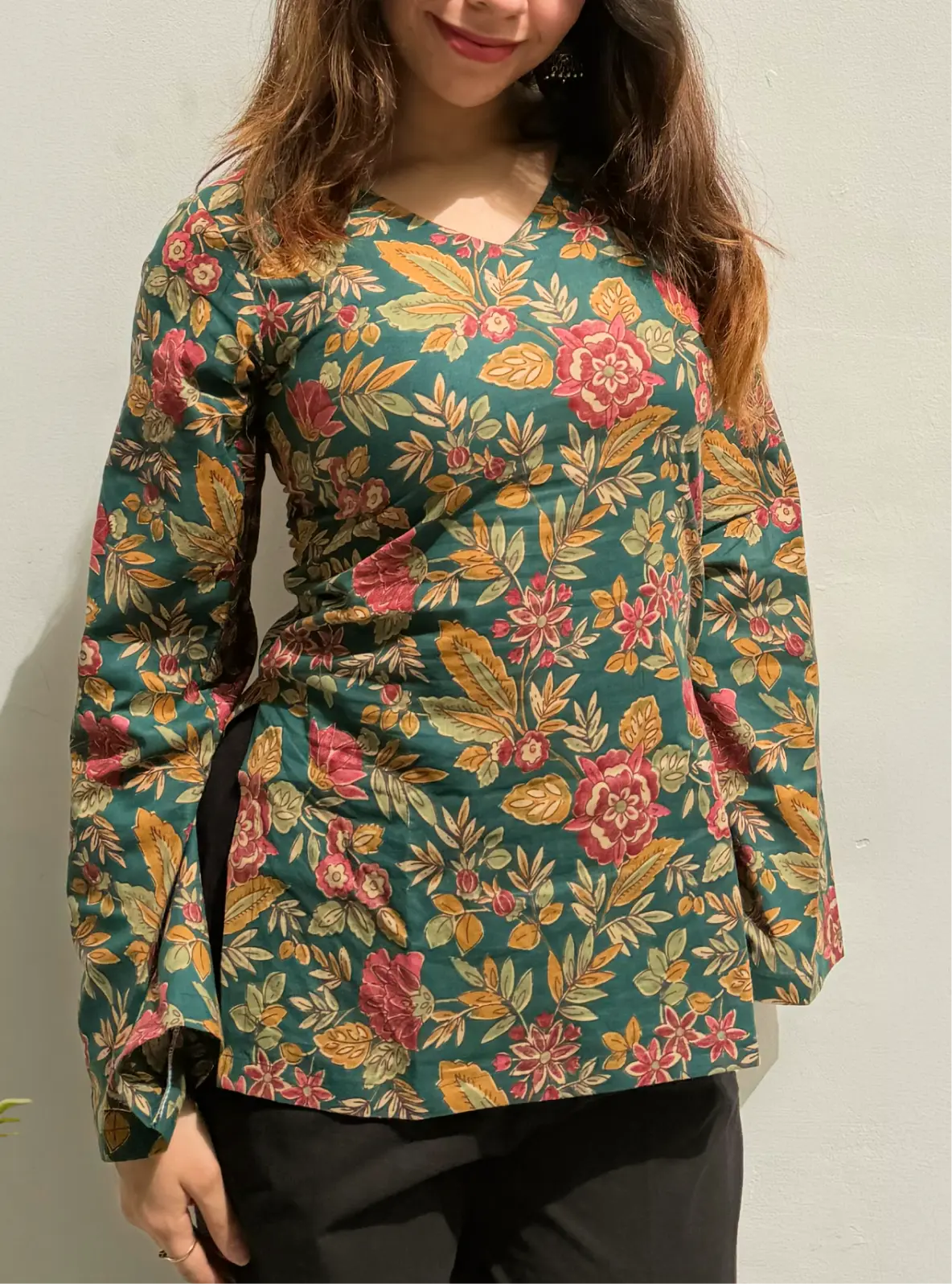 Varnika Bell Sleeves Kurti