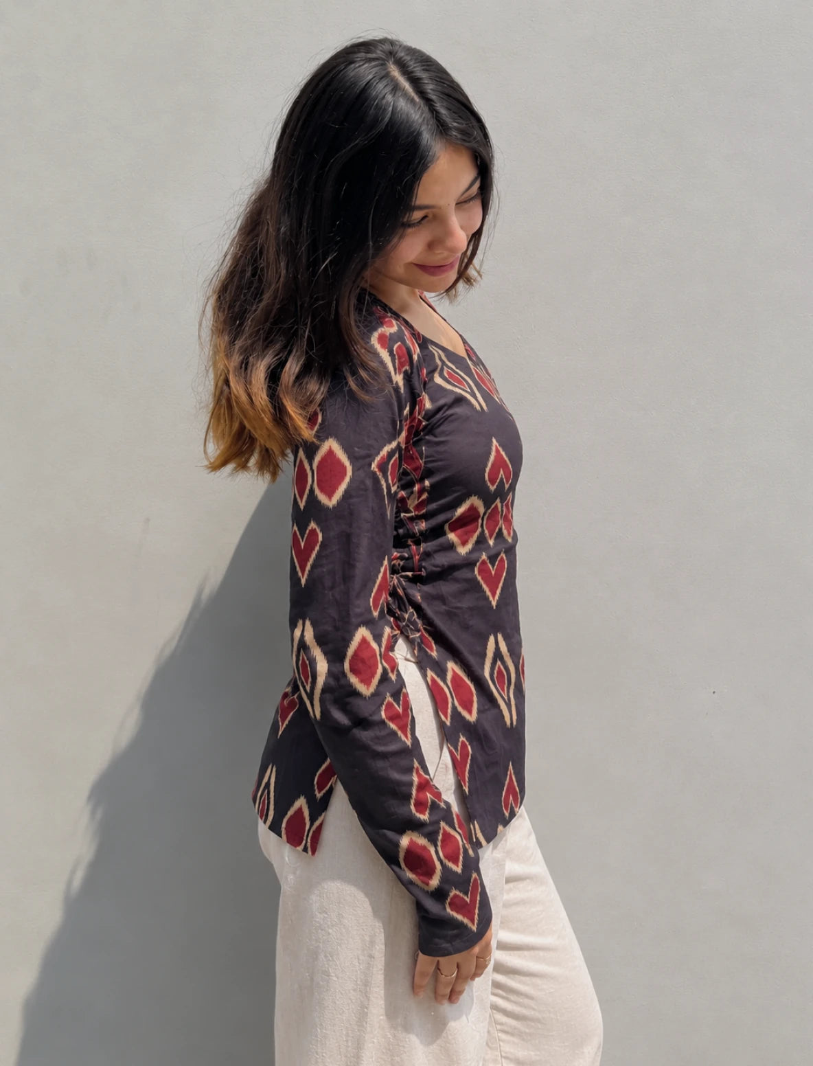 Nazar Corset Back Kurti