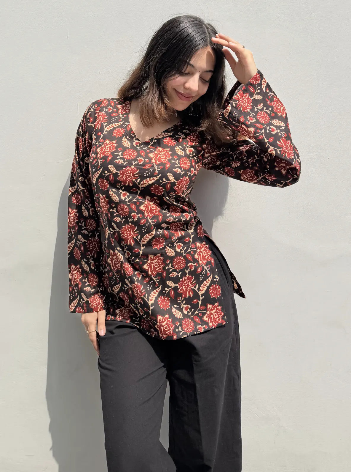 Megha Bell Sleeves Kurti
