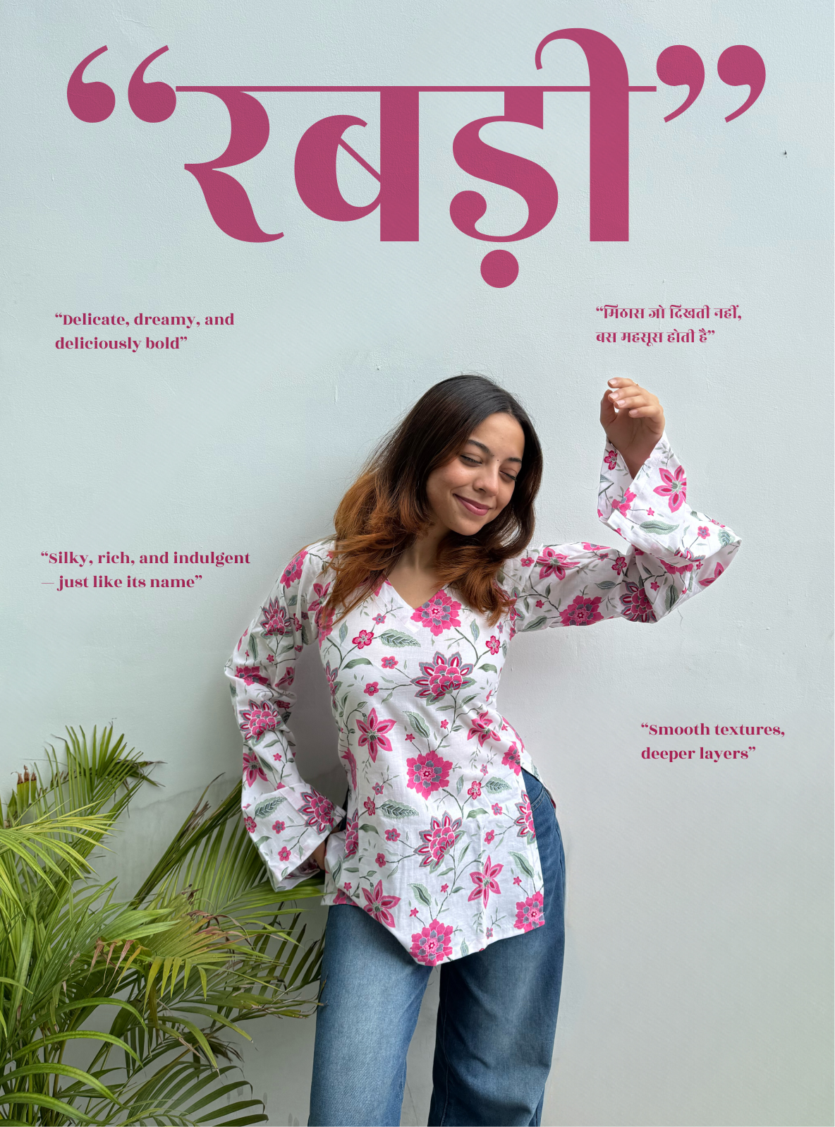 Rabri Bell Sleeves Kurti by Evara