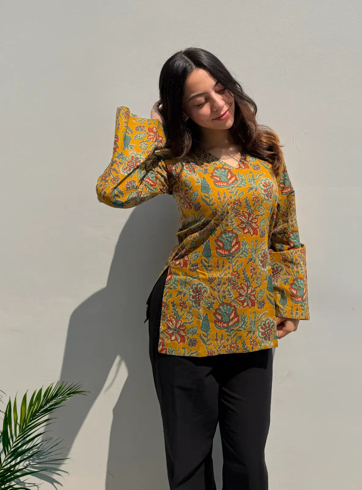 Rangat Bell Sleeves Kurti