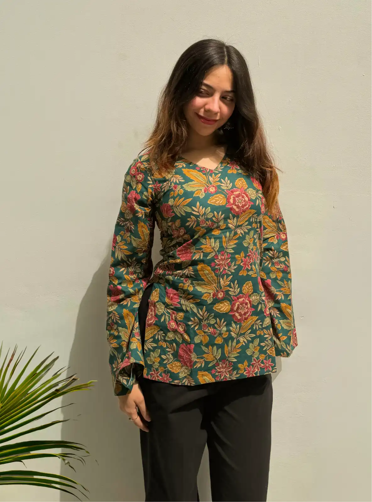 Varnika Bell Sleeves Kurti