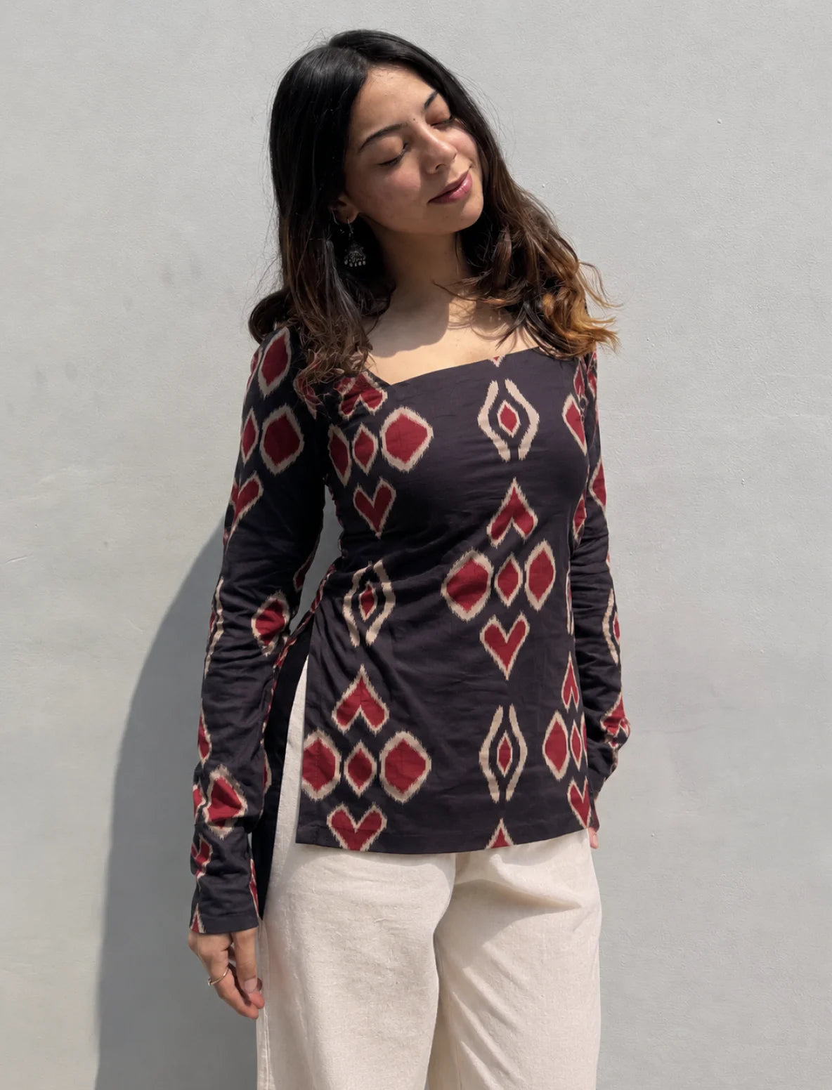 Nazar Corset Back Kurti