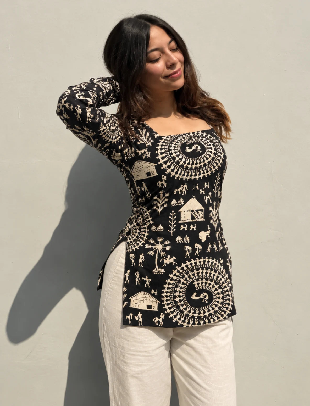 Devyani Square Neck Kurti