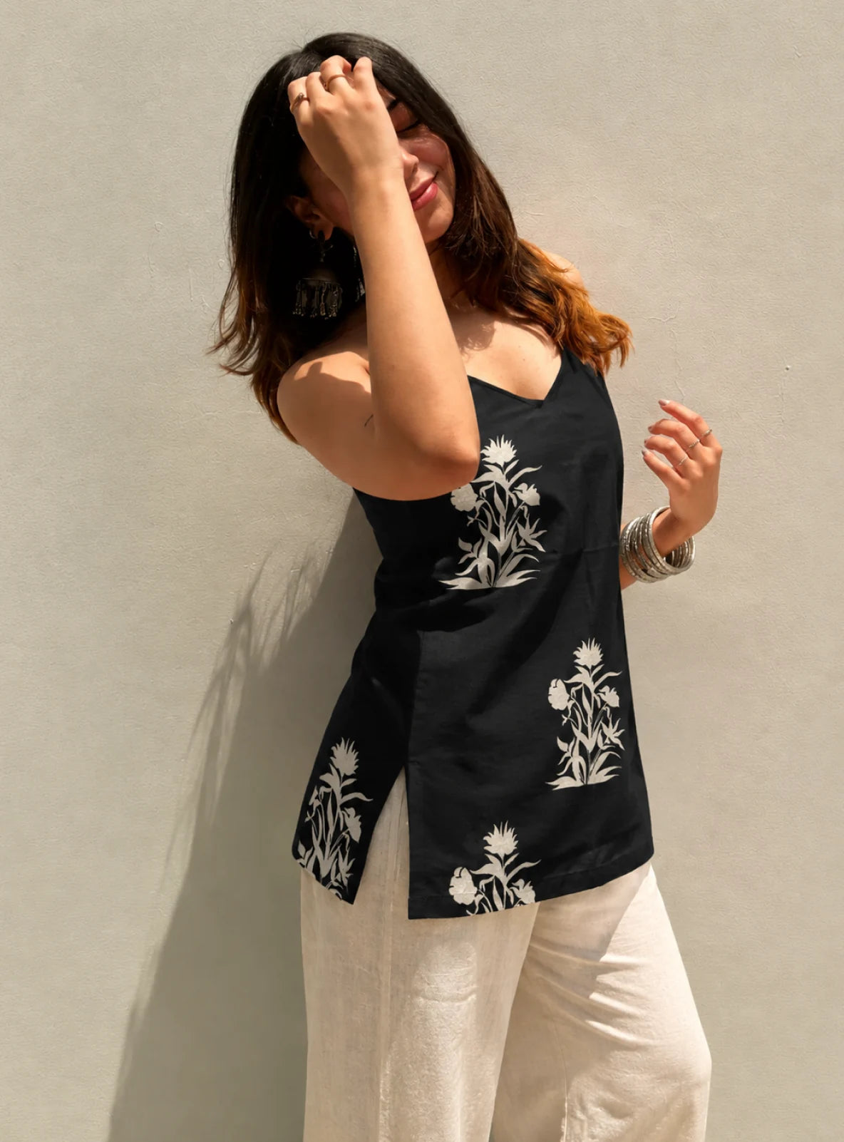 Ira Halter Neck Kurti