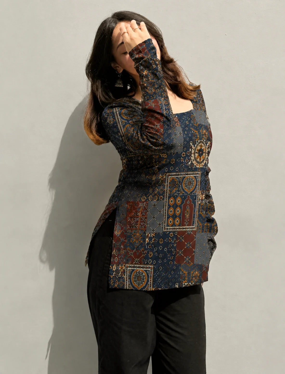 Amayra Square Neck Kurti