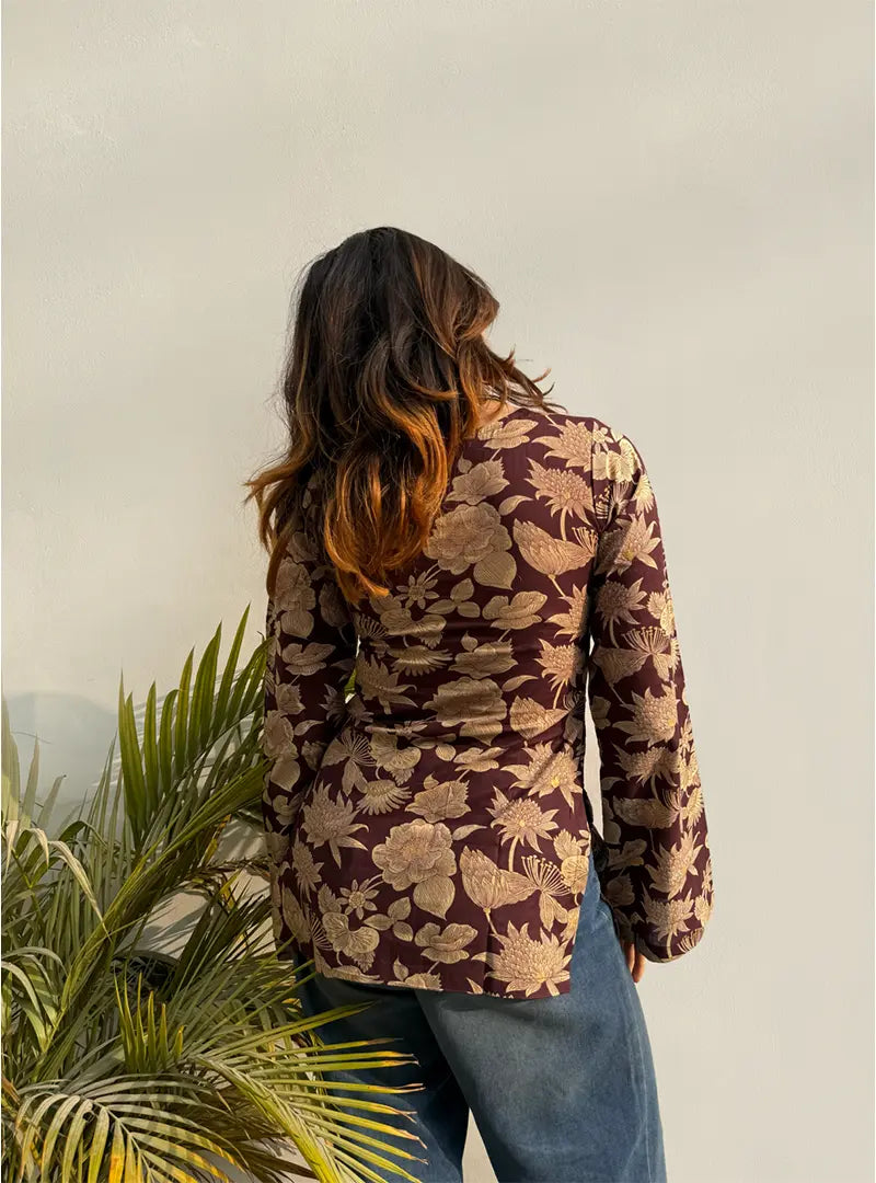 Meraki Bell Sleeves Kurti