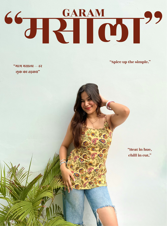 Garam Masala Short Kurti by Evara