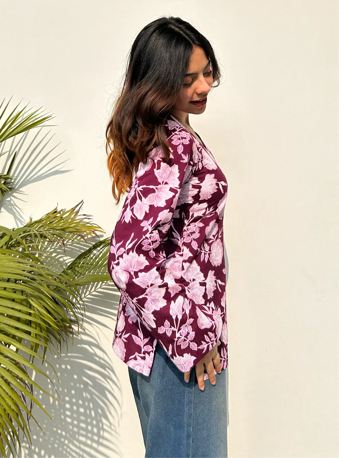 Roohdaari Bell Sleeves Kurti