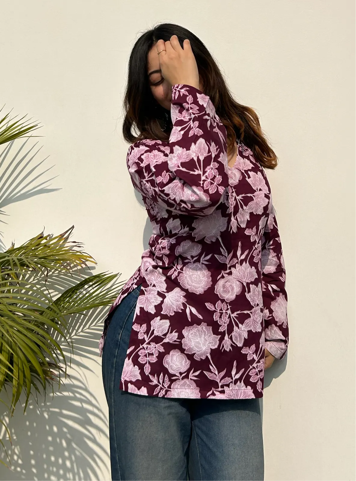Roohdaari Bell Sleeves Kurti