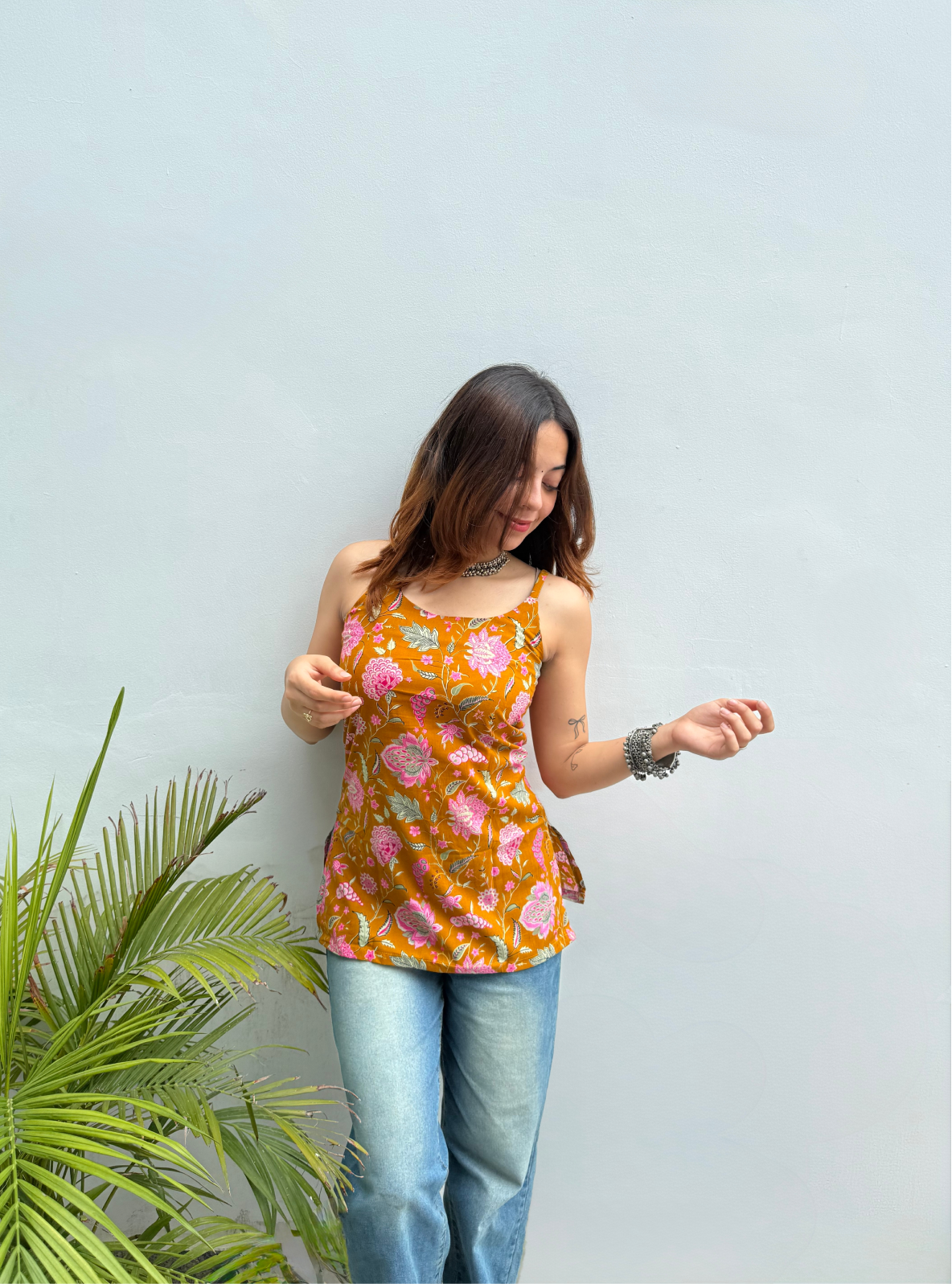 Butter Bhaji Short Kurti by Evara