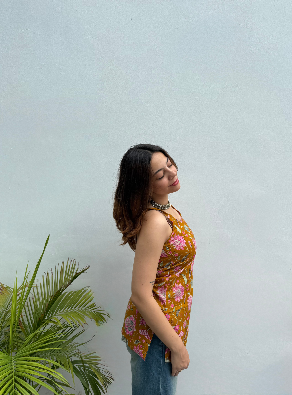 Butter Bhaji Short Kurti by Evara
