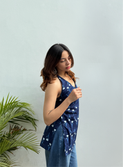 Shabnam Halter Neck Kurti by Evara