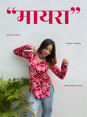 Mayra Straight Sleeves Kurti by Evara