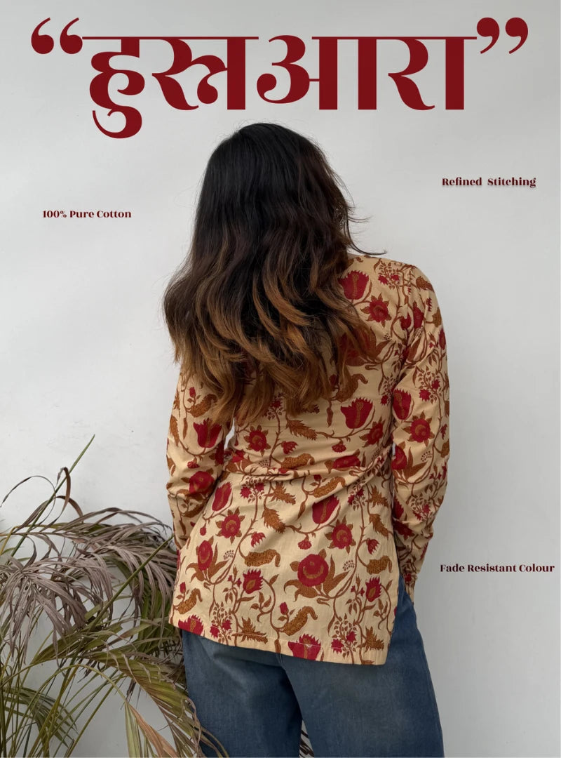 Husnara Square Neck Kurti
