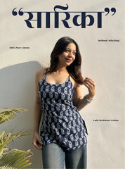 Sarika Short Sleeveless Kurti by Evara