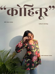 Kohinoor Bell Sleeves Kurti by Evara